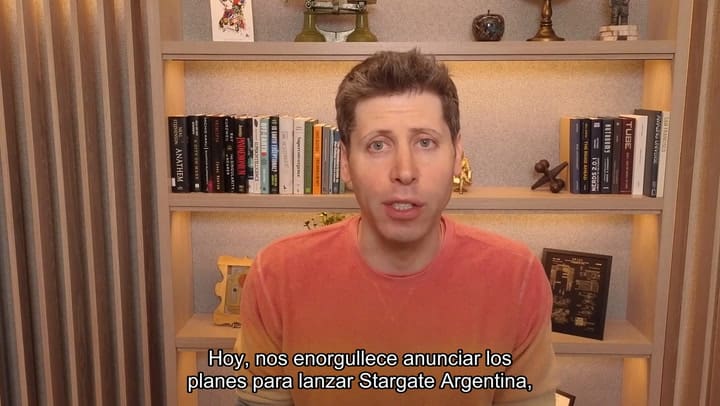 Sam Altman, CEO de OpenAI, anticipó la construcción de un centro de datos en la Argentina