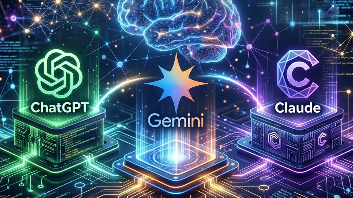 Gemini vs. ChatGPT vs. Claude: Hay dos que son los mejores modelos de <b>inteligencia artificial</b> thumbnail