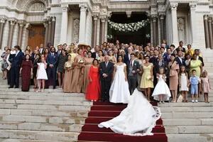 Otra boda en Mónaco. Se casó Louis Ducruet, el hijo de la princesa Estefanía