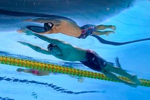 Für viele Schwimmer ist Wasser nicht nur ein Ort der Bewegung, sondern auch ein Zufluchtsort.