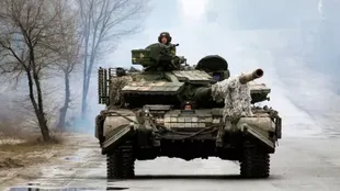 Las tropas rusas llegaron a distintas ciudades ucranianas