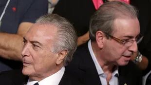 Michel Temer y Eduardo Cunha