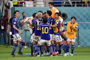 Japón le ganó 2 a 1 a Alemania en el primer partido del Grupo E