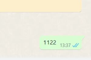 WhatsApp: qué significa el número “1122″ como mensaje