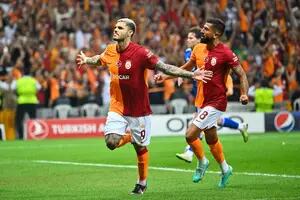 Icardi puso al servicio de Galatasaray su impactante promedio de goles para devolverlo a la Champions