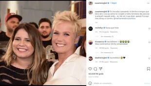 Xuxa despidió a la cantante con un profundo mensaje en las redes sociales