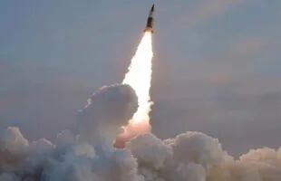 In Less Than A Week, North Korea Fired Four Ballistic Missiles Into The Sea Of ​​Japan.