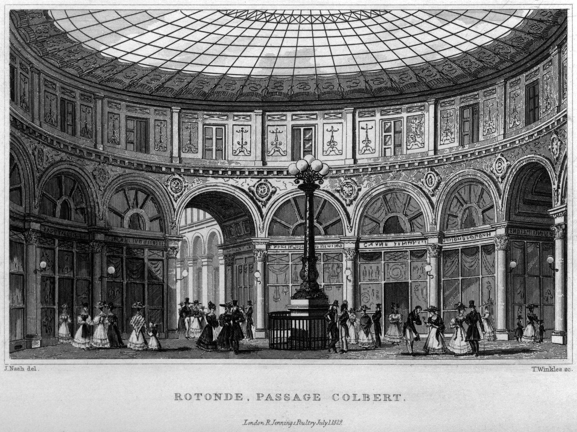 Galerie Colbert. 1831.