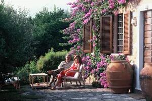 Así es la casa en un pueblito de la Toscana italiana donde Botero sacaba las mejores ideas para sus obras
