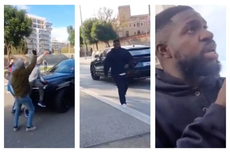 Una figura del Barcelona estalló de furia contra los fans que se treparon a su auto