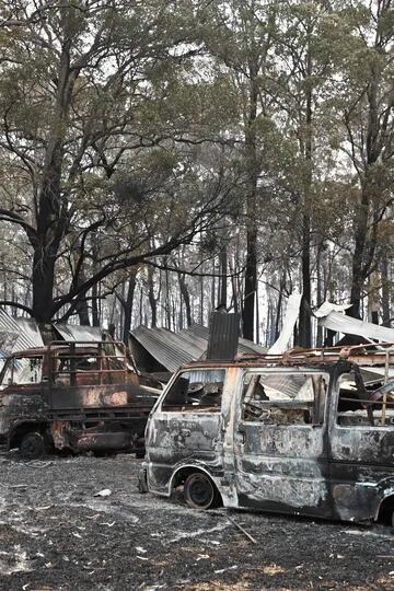 Ahora los habitantes de las zonas afectadas deberán afrontar las enormes pérdidas causadas por el fuego