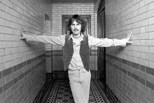 George Harrison en la época de Dark Horse, a mediados de los 70