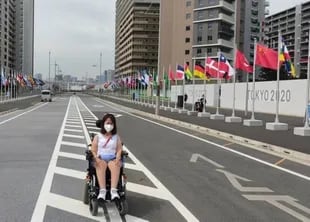Viviendo su experiencia paralímpica en Tokio 2020.