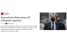 El duro editorial de uno de los diarios más importantes de Chile contra el Gobierno argentino