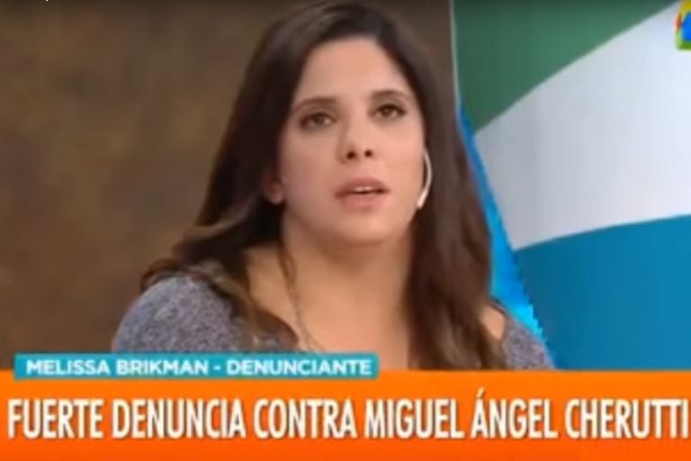TV: el cruce entre la mujer que denunció a Miguel Ángel Cherutti y el actor