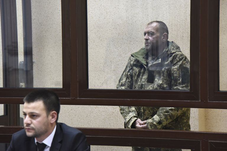 Uno de los militares ucranianos capturados