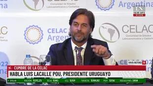 Luis Lacalle Pou criticó la “ideologización” de la Celac y le contestó a Sergio Massa
