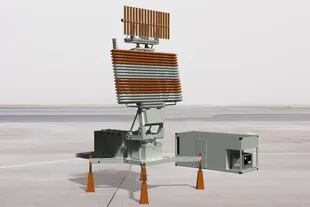 Así se verá uno de los radares de INVAP que se exportarán a Nigeria