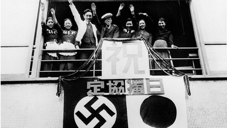 Aunque Japón no había entrado formalmente en la II Guerra Mundial antes de Pearl Harbor, ya tenía un pacto de apoyo mutuo con la Alemania nazi