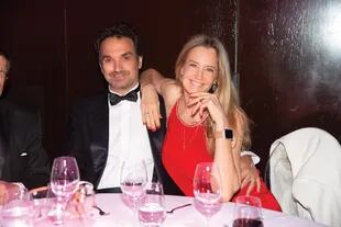 Roxana Zarecki y su marido, el empresario Sebastián Bagó. Se casaron en 2011.
