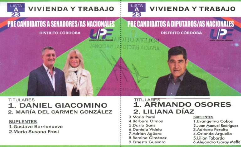 El partido Unión Provincial Federal competirá en internas entre tres listas.