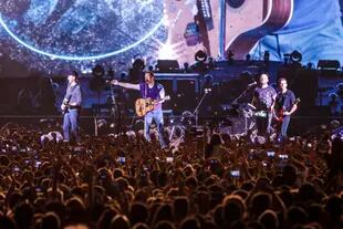 Coldplay en el marco de su actual gira mundial