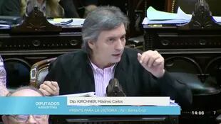 GF Default - Máximo Kirchner, autor de la ley que modifica la norma sobre manejo del fuego