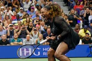 Serena Williams air conditioner;  the former number 1 debuted with a win at the last US Open