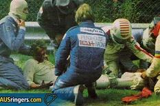 "Rush", la película que recordó el día en que Lauda se prendió fuego en carrera