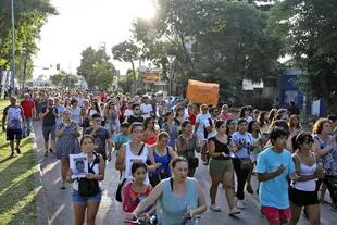 El 24 de enero de 2020, los vecinos de Zárate marcharon para pedir justicia por el asesinato de Fernando Báez Sosa