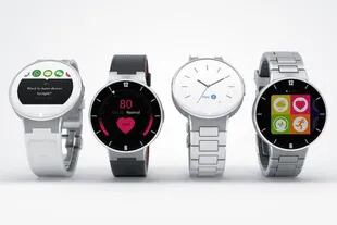Las varias opciones de diseño del Alcatel Watch