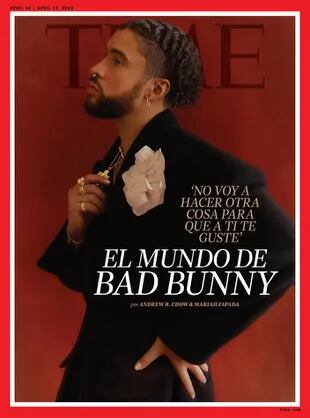 La portada de la revista Time con Bad Bunny