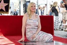Kirsten Dunst recibió su estrella en el Paseo de la Fama de Hollywood