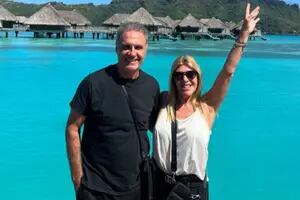 Oscar Ruggeri se despidió de Bora Bora con nostalgia: “Nos vamos del paraíso”