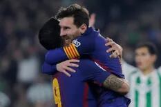 Los aplausos de los hinchas de Betis a Messi después de otra noche brillante