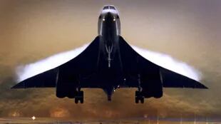 El avión supersónico de pasajeros Concorde
