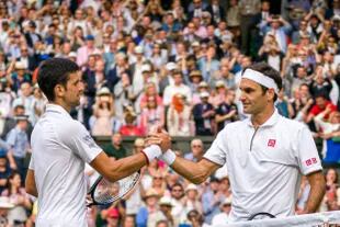 Novak Djokovic y Roger Federer, un duelo que tiene 50 capítulos en el circuito profesional en la historia del tenis
