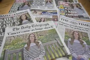 Cómo cubrieron los diarios británicos la noticia sobre el cáncer de Kate Middleton