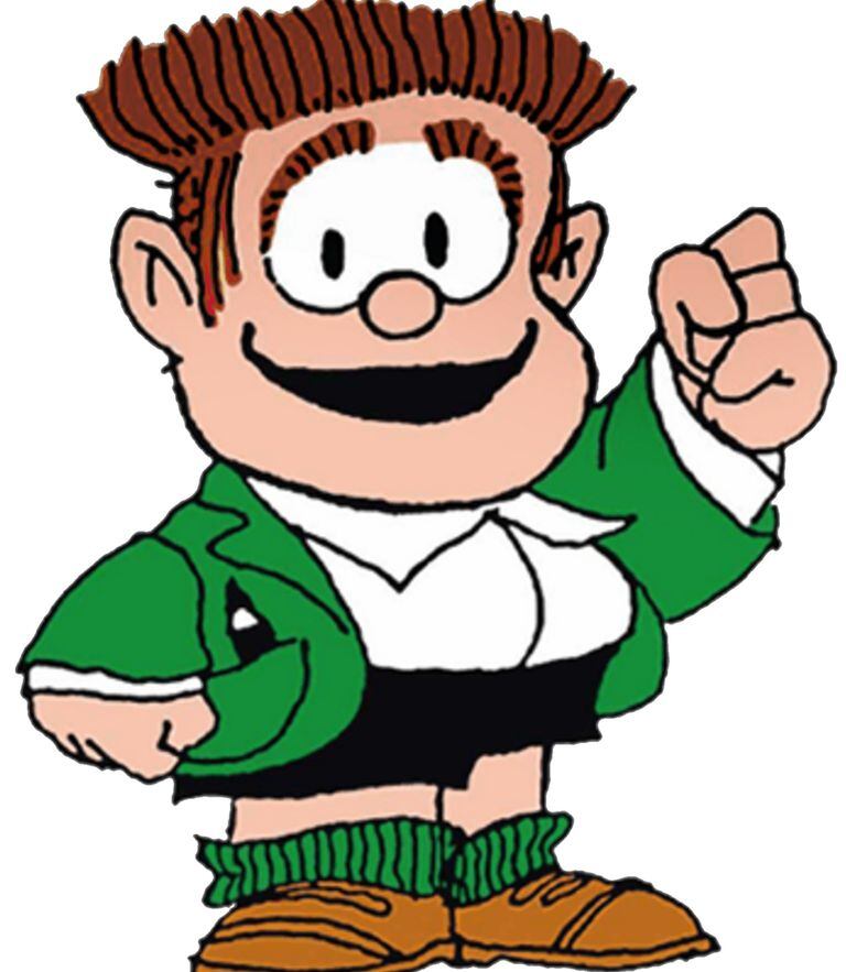 Manolito, amigo de Mafalda, es hijo del almacenero y trabaja en el local que se llama Almacén Don Manolo. Manolito siempre piensa en cómo ganar más dinero; el colegio le cuesta mucho; así como seguir el hilo de las conversaciones sobre temas más abstractos de sus amigos