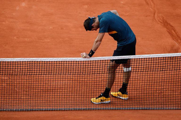 Adiós al Top 10: qué dijo Del Potro tras la eliminación en Roland Garros