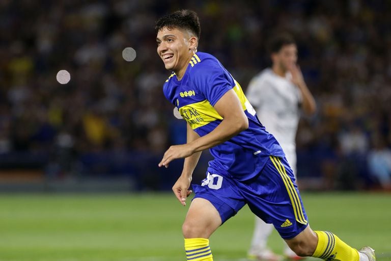 Exequiel Zeballos, uno de los jóvenes de Boca que podrían tener su oportunidad en la Copa de la Liga
