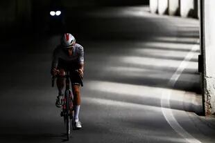 Gillaume Martin, del Cofidis, durante la etapa 20 del Giro d'Italia 2022.
