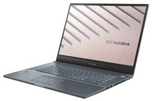 La StudioBook de Asus incorporó el teclado numérico en el touchpad