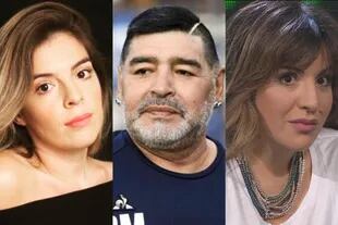 Dalma y Giannina disputan con Matías Morla el uso de la imagen de Diego Maradona