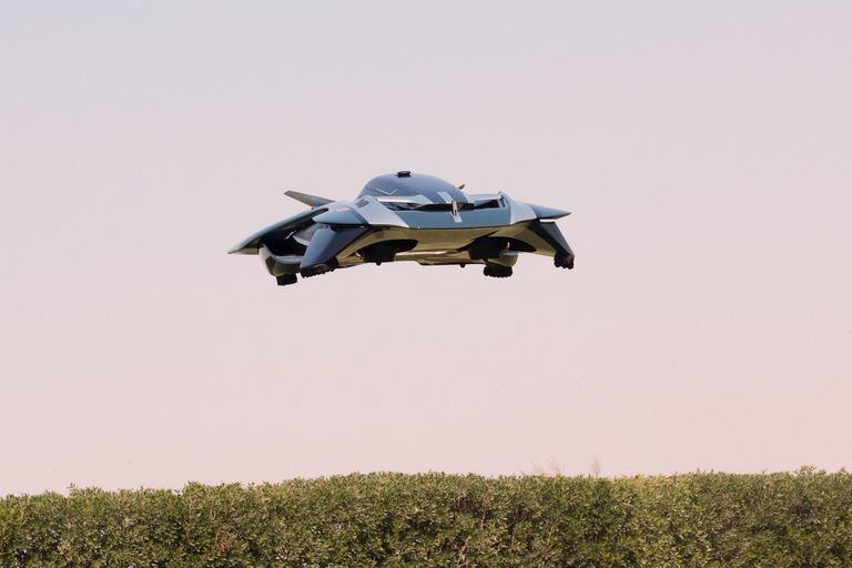 Así es el auto volador con el diseño de un vehículo superdeportivo