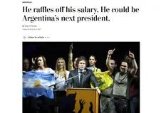 Según una nota de The Washington Post, Javier Milei “podría ser el próximo presidente de la Argentina”