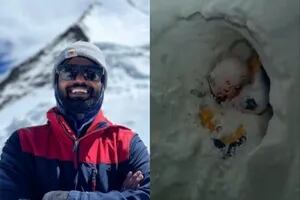 El increíble rescate del alpinista perdido a 6000 metros en una de las montañas más peligrosas del mundo