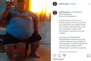 Pablo Bragale, amigo de Luisito, dio detalles de los problemas de salud que atraviesa el exparticipante de Cuestión de peso