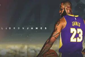 "El rey ha llegado", anunciaron los Lakers, dándole la bienvenida a LeBron James