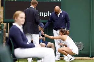 El conmovedor gesto de una tenista con un ball boy en Wimbledon: “Estuve en su lugar”